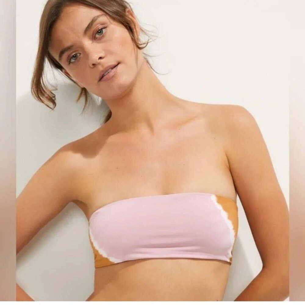 L*Space Beach Wave Tie Dye Bikini Top - L